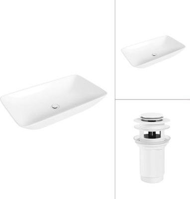 Умывальник Lauter 21886 + клапан 21190W - фото