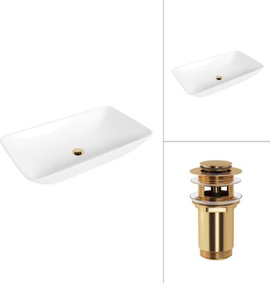 Умывальник Lauter 21886 + клапан 21190G - фото