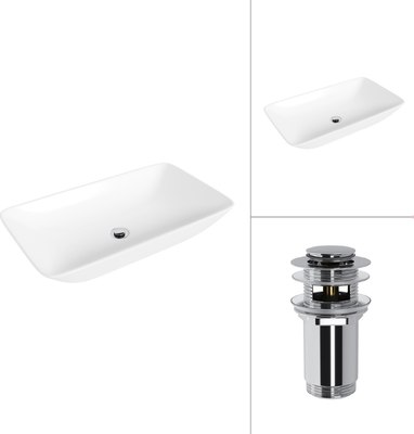 Умывальник Lauter 21886 + клапан 21190CH - фото