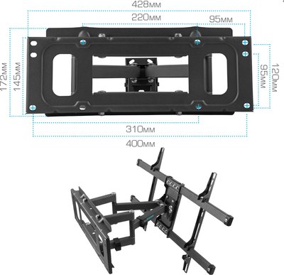 Кронштейн для телевизора Kromax Corbel-8