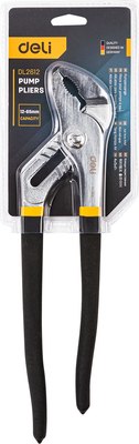 Клещи переставные Deli EDL2612