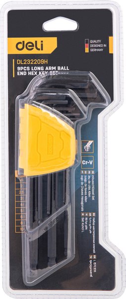 Набор ключей Deli EDL232209H