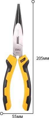 Длинногубцы Deli EDL2108