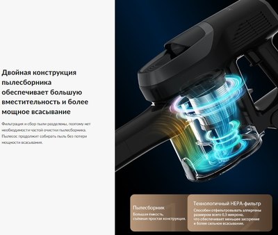 Вертикальный пылесос Jimmy Cordless Vacuum Cleaner JV83 Pro