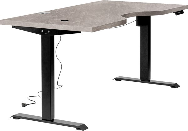 Стол с подъемным механизмом Millwood Подъемный Смарт с вырезом 160x80x74.5 - фото