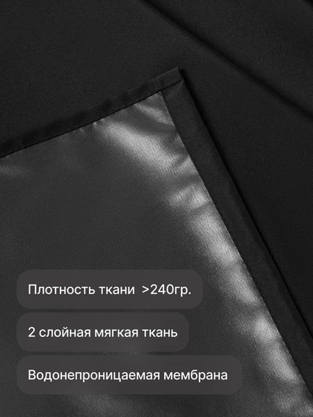Шторка-занавеска для ванны Home One Linen 200х200 / 428417