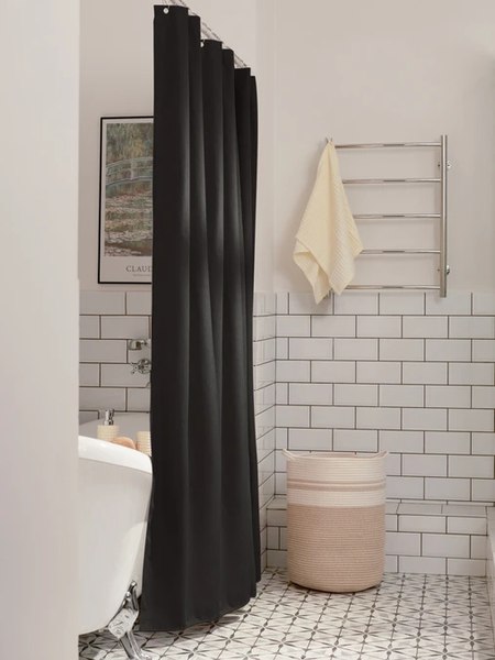 Шторка-занавеска для ванны Home One Linen 200х200 / 428417