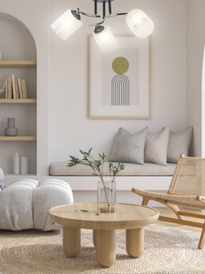 Люстра Aitin-Pro НПБ 02-3x60-101 / K2180/3