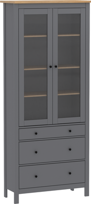 Шкаф с витриной Mio Tesoro Сага 90 2.08.07.130.15 - фото