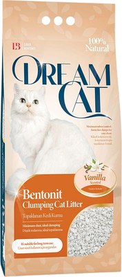 Наполнитель для туалета Dream Cat Бентонитовый Vanilla - фото