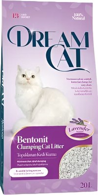 Наполнитель для туалета Dream Cat Бентонитовый Лаванда - фото