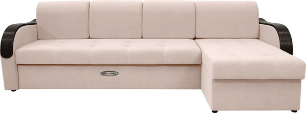 Диван угловой Сириус Лидер-1 c оттоманкой ППУ 300x165