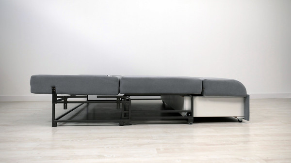 Диван угловой Сириус Лидер-1 c оттоманкой ППУ 300x165