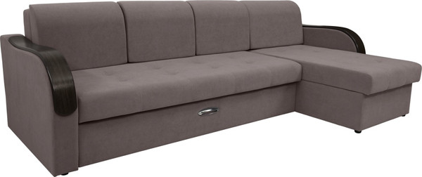 Диван угловой Сириус Лидер-1 c оттоманкой ППУ 300x165 - фото