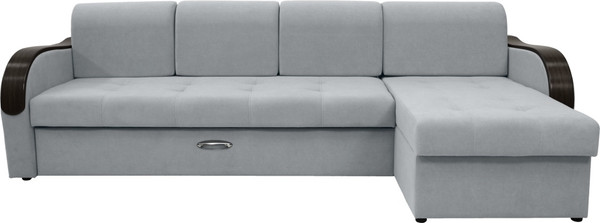 Диван угловой Сириус Лидер-1 c оттоманкой ППУ 300x165