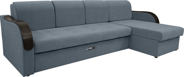 Диван угловой Сириус Лидер-1 c оттоманкой ППУ 300x165 - фото