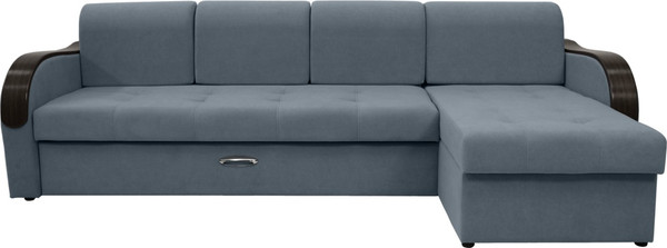 Диван угловой Сириус Лидер-1 c оттоманкой ППУ 300x165