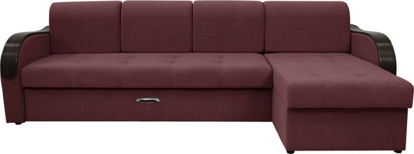 Диван угловой Сириус Лидер-1 c оттоманкой ППУ 300x165