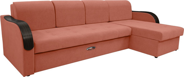 Диван угловой Сириус Лидер-1 c оттоманкой ППУ 300x165 - фото