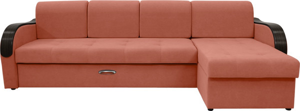 Диван угловой Сириус Лидер-1 c оттоманкой ППУ 300x165