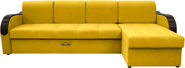 Диван угловой Сириус Лидер-1 c оттоманкой ППУ 300x165