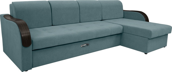 Диван угловой Сириус Лидер-1 c оттоманкой ППУ 300x165 - фото