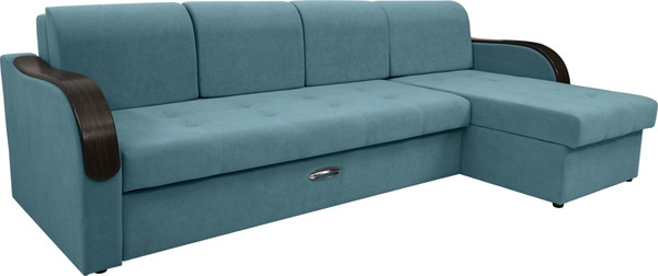 Диван угловой Сириус Лидер-1 c оттоманкой ППУ 300x165 - фото