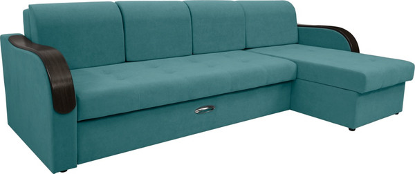 Диван угловой Сириус Лидер-1 c оттоманкой ППУ 300x165 - фото