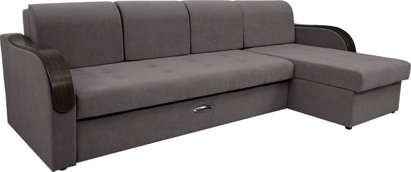 Диван угловой Сириус Лидер-1 c оттоманкой ППУ 300x165 - фото