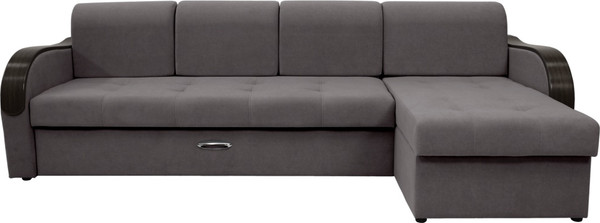 Диван угловой Сириус Лидер-1 c оттоманкой ППУ 300x165