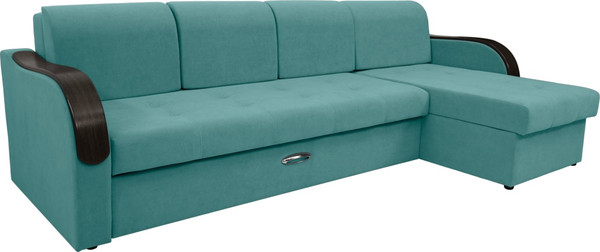 Диван угловой Сириус Лидер-1 c оттоманкой ППУ 300x165 - фото