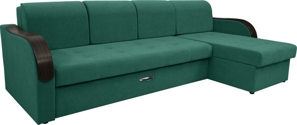 Диван угловой Сириус Лидер-1 c оттоманкой ППУ 300x165 - фото