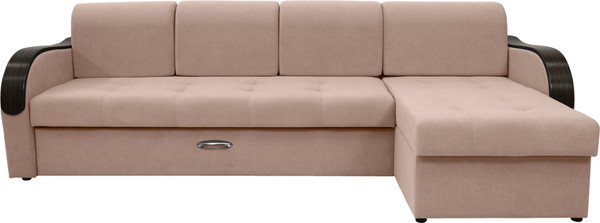 Диван угловой Сириус Лидер-1 c оттоманкой НПБ 300x165