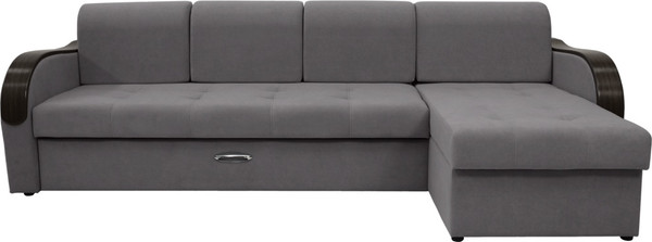 Диван угловой Сириус Лидер-1 c оттоманкой НПБ 300x165