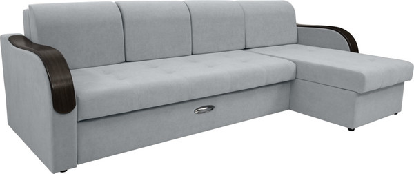 Диван угловой Сириус Лидер-1 c оттоманкой НПБ 300x165 - фото