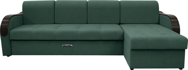 Диван угловой Сириус Лидер-1 c оттоманкой НПБ 300x165