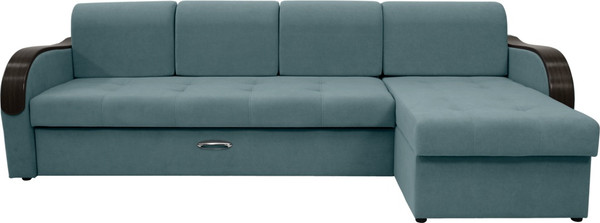 Диван угловой Сириус Лидер-1 c оттоманкой НПБ 300x165