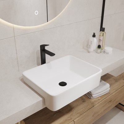 Умывальник Lauter 21675 + клапан 21190W + сифон 21635W