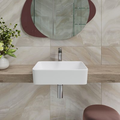 Умывальник Lauter 21675 + клапан 21190B + сифон 21635B