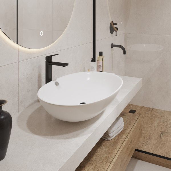 Умывальник Lauter 21709 + клапан 21190G + сифон 21635G