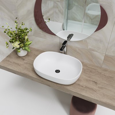 Умывальник Lauter 21836 + клапан 21190B + сифон 21635B