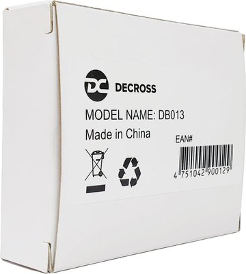 Аккумуляторная батарея для рации Decross NiMH DB013 1300mA / DC0080206001000