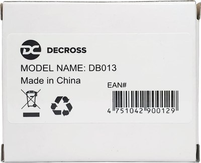 Аккумуляторная батарея для рации Decross NiMH DB013 1300mA / DC0080206001000