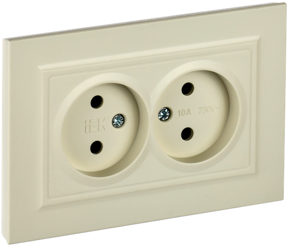 Розетка IEK Brite BR-R20-10-K10-F - фото