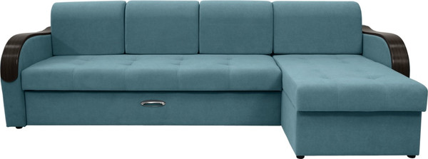 Диван угловой Сириус Лидер-1 c оттоманкой НПБ 300x165