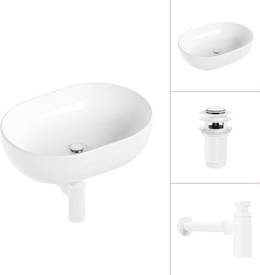 Умывальник Lauter 21836A + клапан 21190W + сифон 21635W - фото