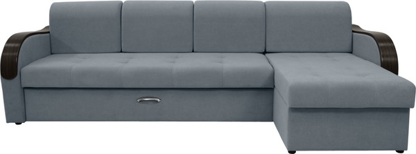 Диван угловой Сириус Лидер-1 c оттоманкой НПБ 300x165