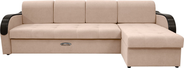 Диван угловой Сириус Лидер-1 c оттоманкой НПБ 300x165