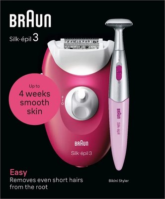 Эпилятор Braun S3 SE3-202