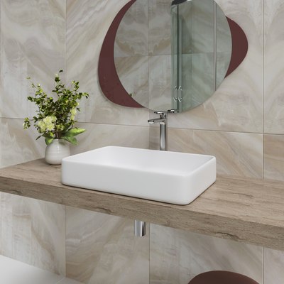 Умывальник Lauter 21842 + клапан 21190W + сифон 21635W